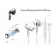 Type C USB-C Earphones Headphones with Microphone For Huawei P20 Mate 20 P30 Pro