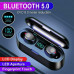 Bluetooth 5.0 Wireless Earbuds Waterproof Headphones for iPhone Samsung Android