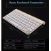 Mini Wireless Keyboard 2.4G For Mac Apple PC Computer