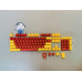 104 Pcs Mechanical Keyboard Keycaps Set OEM Backlit Two-Color ABS Purple Key Cap