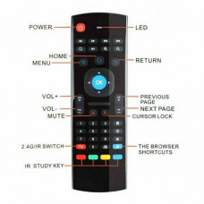 MX3 2.4G Wireless Remote Control Keyboard Air Mouse for MXQ Android XBMC TV Box