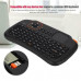 2.4GHz Wireless Mini Keyboard with Touchpad for Windows PC 83-Key Android TV SLS