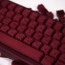 PBT Simple Red Style Keycap Cherry Profile 140pcs/set for MX Keyboard